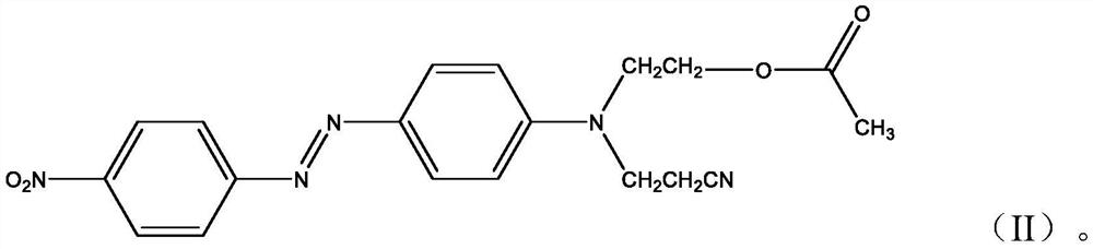 Orange disperse dye composition, orange disperse dye and preparation method and application thereof