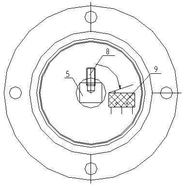 Swing hydraulic cylinder with damping function