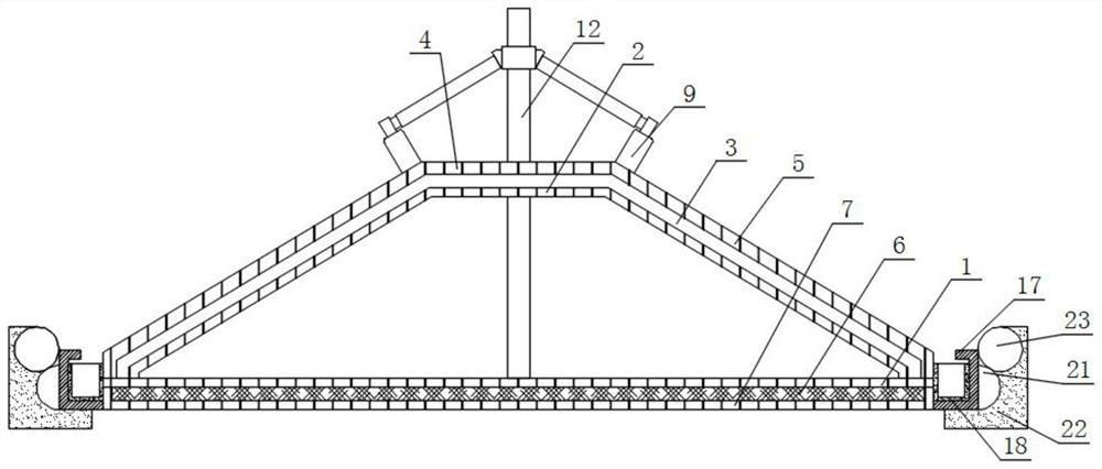 Sewage treatment membrane with high leakage performance and preparation method thereof