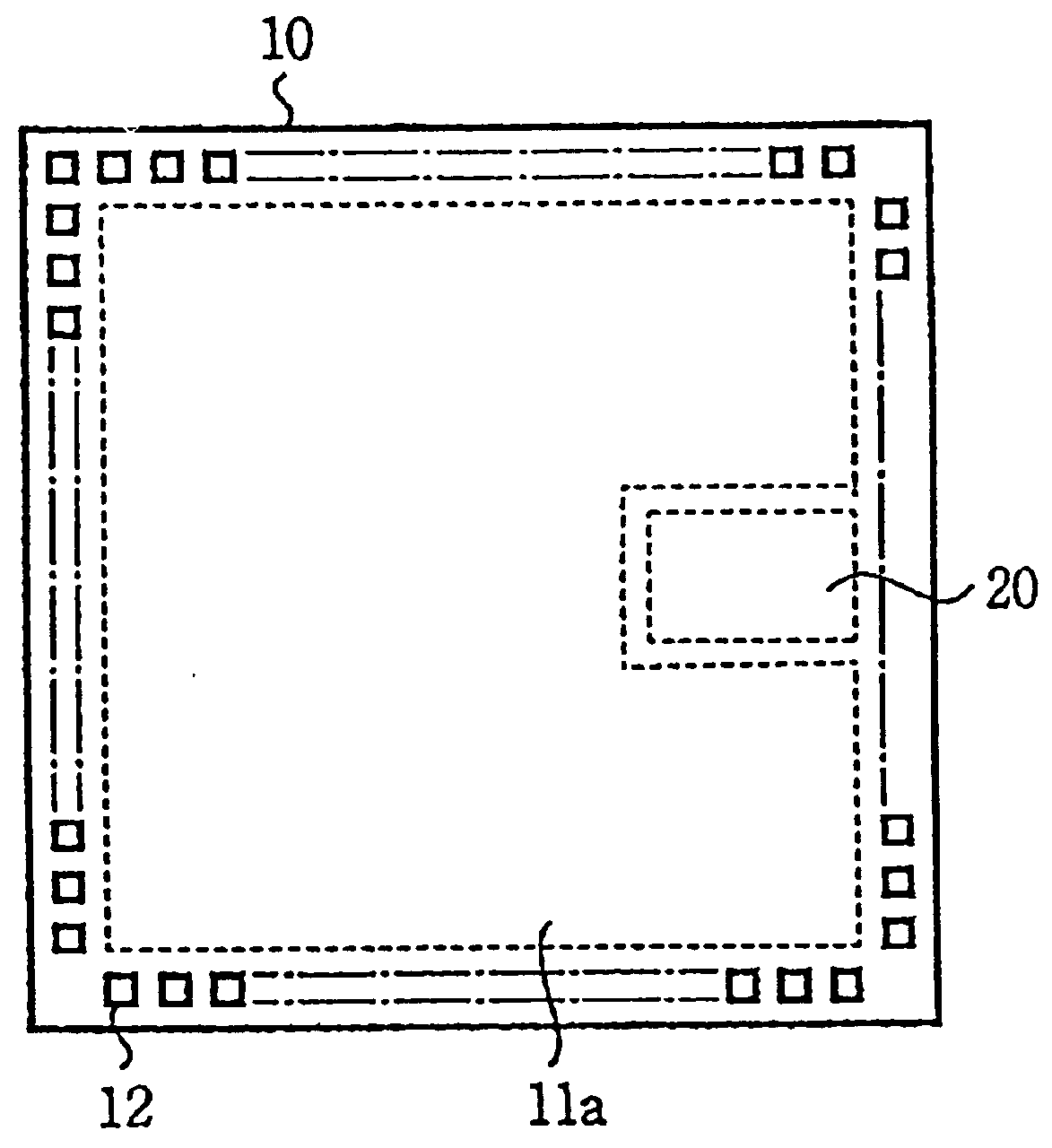 Semiconductor integrated circuit having standard and custom circuit regions