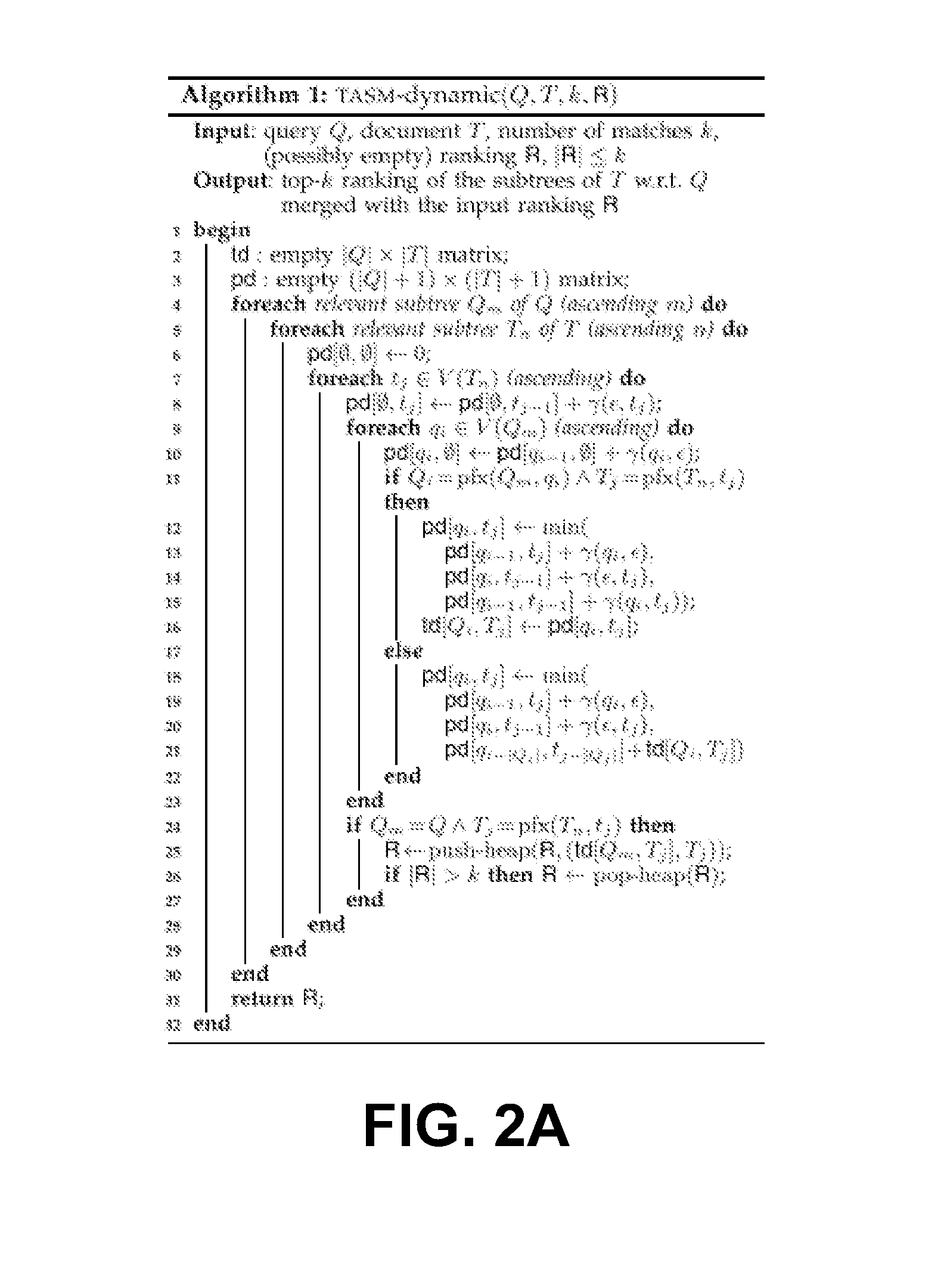 SYSTEMS AND METHODS FOR EFFICIENT TOP-k APPROXIMATE SUBTREE MATCHING