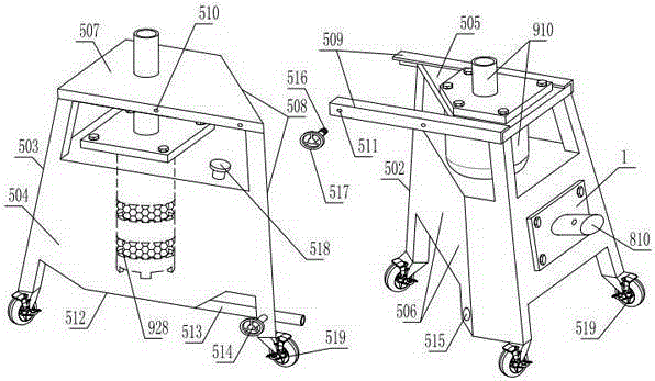 Portable insulator surface cleaning device