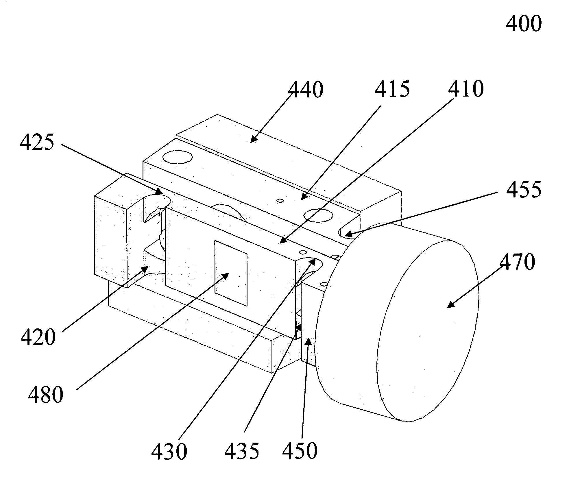 Heat actuated steering mount for maintaining frequency alignment in wavelength selective components for optical telecommunications