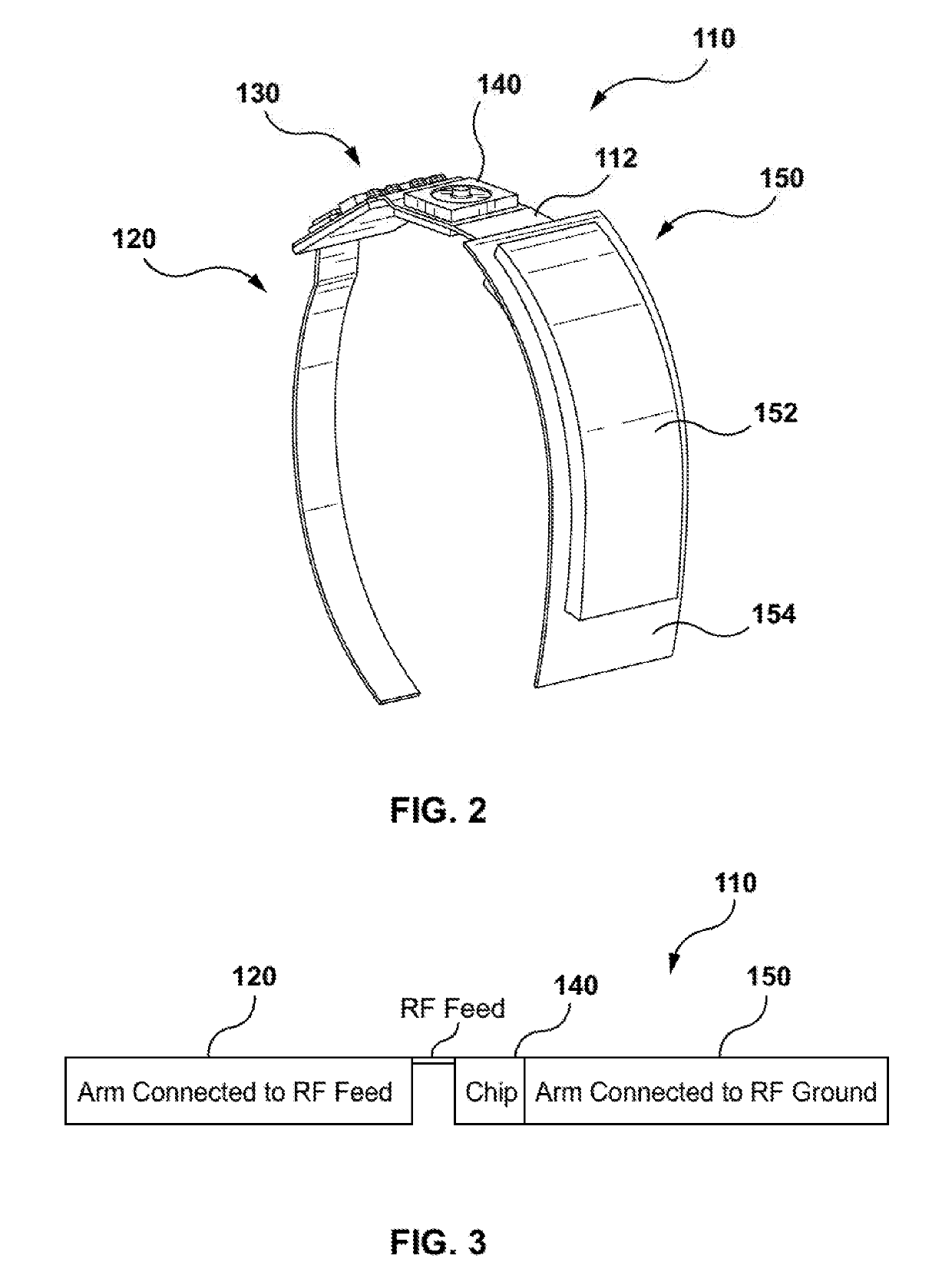 Systems, devices, and methods for a wearable ring antenna