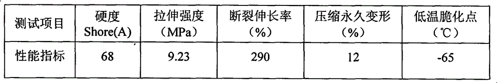 A kind of organic rectorite modified silicone fluororubber seal and preparation method thereof