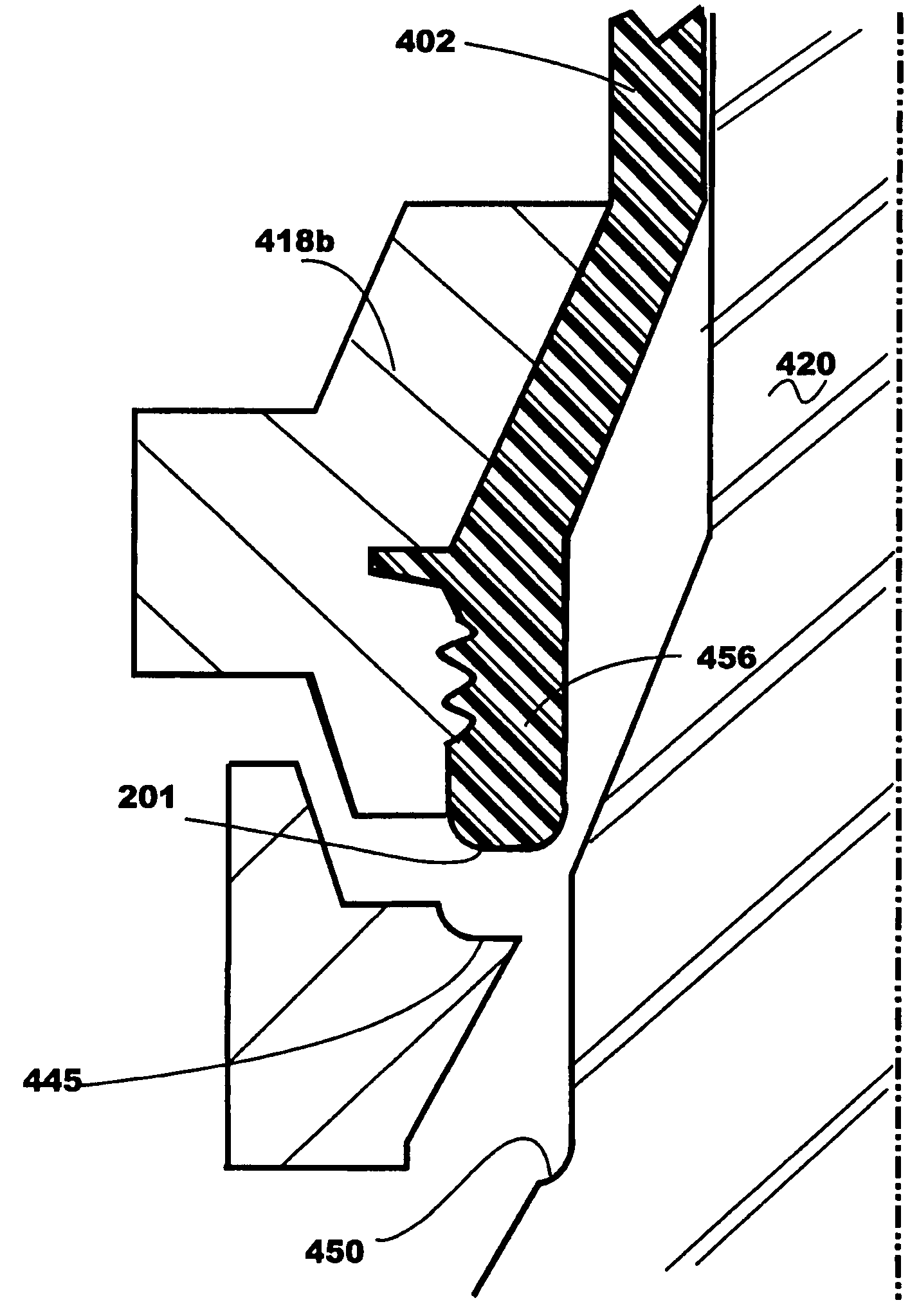 Apparatus and method for two stage ejection of a molded preform from a mold