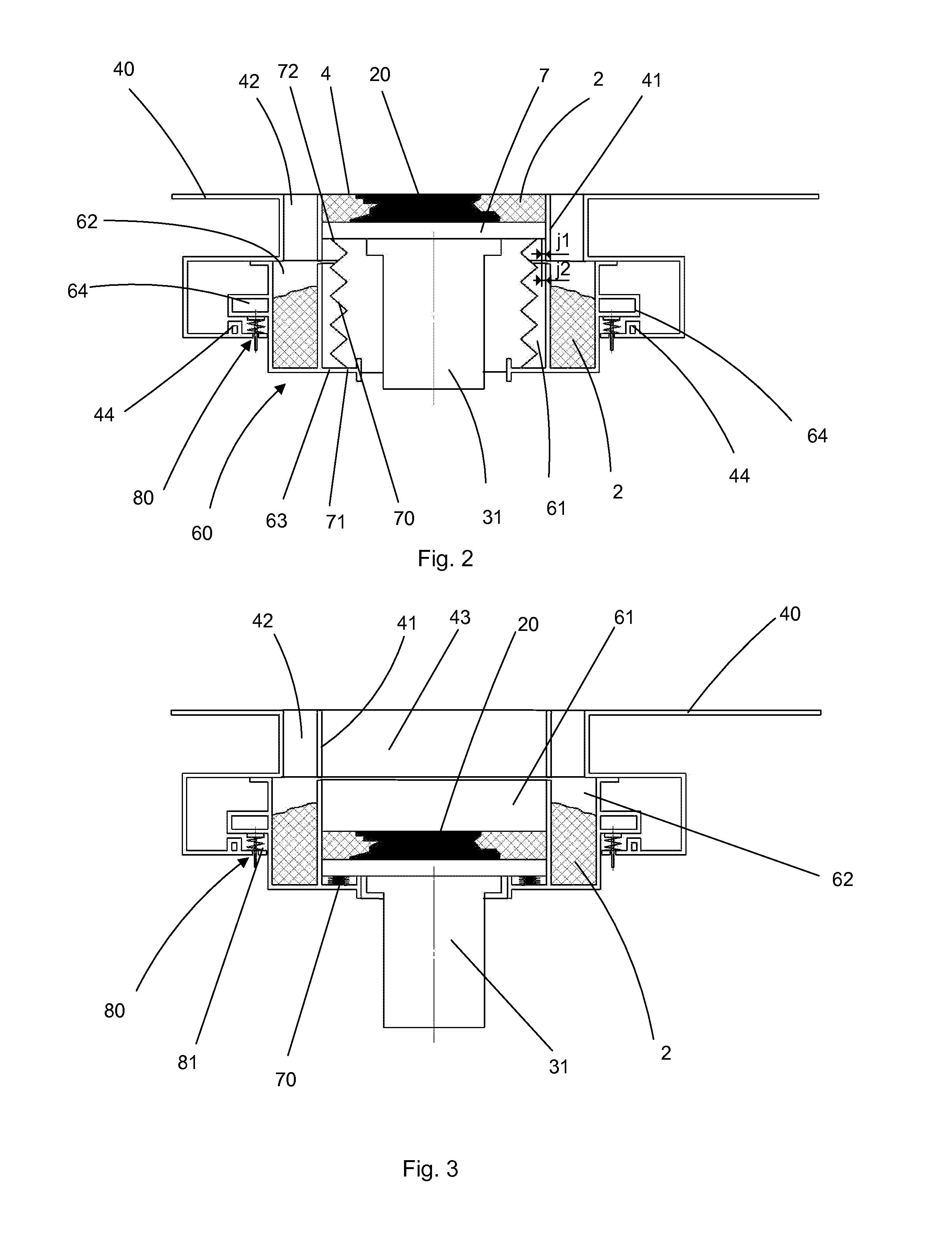 Machine and method for powder-based additive manufacturing