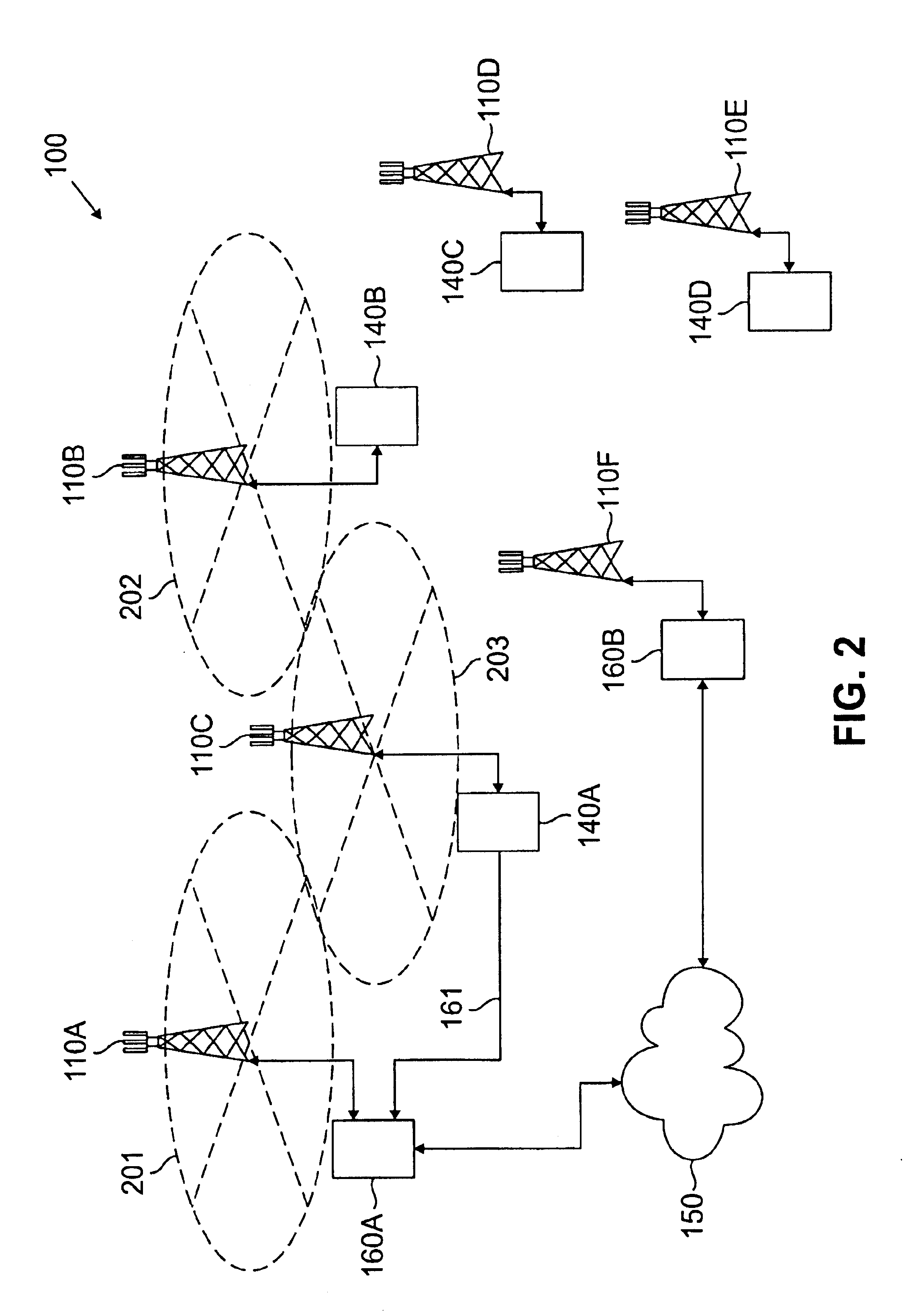 Wireless access system and associated method using multiple modulation formats in TDD frames according to subscriber service type