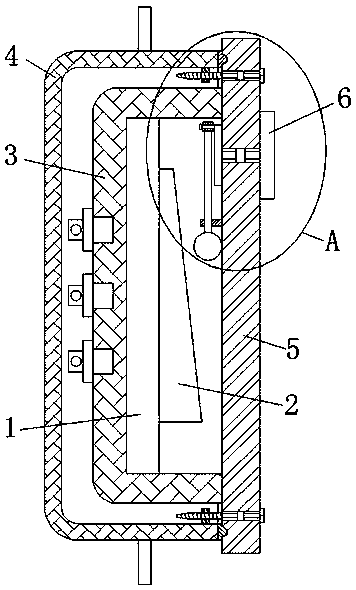 Power switch with waterproof and dustproof functions and installation method thereof