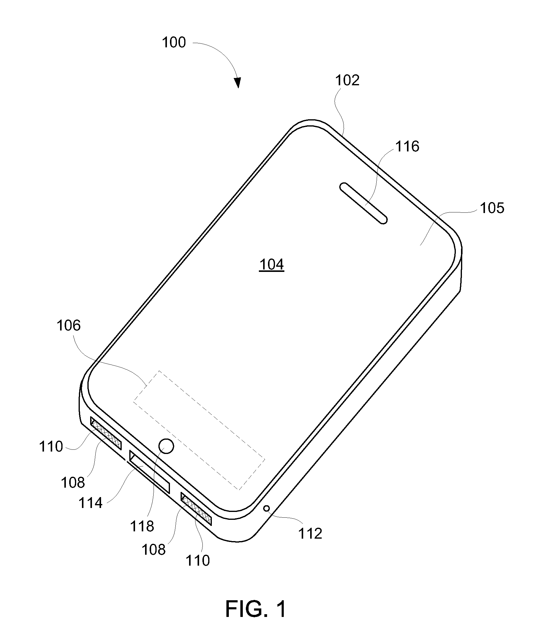 Audio port configuration for compact electronic devices