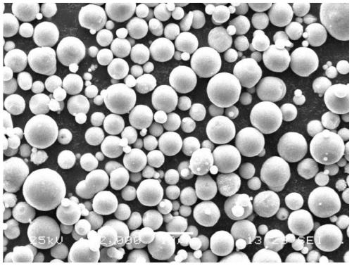 A preparation method of high-density wc-wb-co spherical powder hard surface material