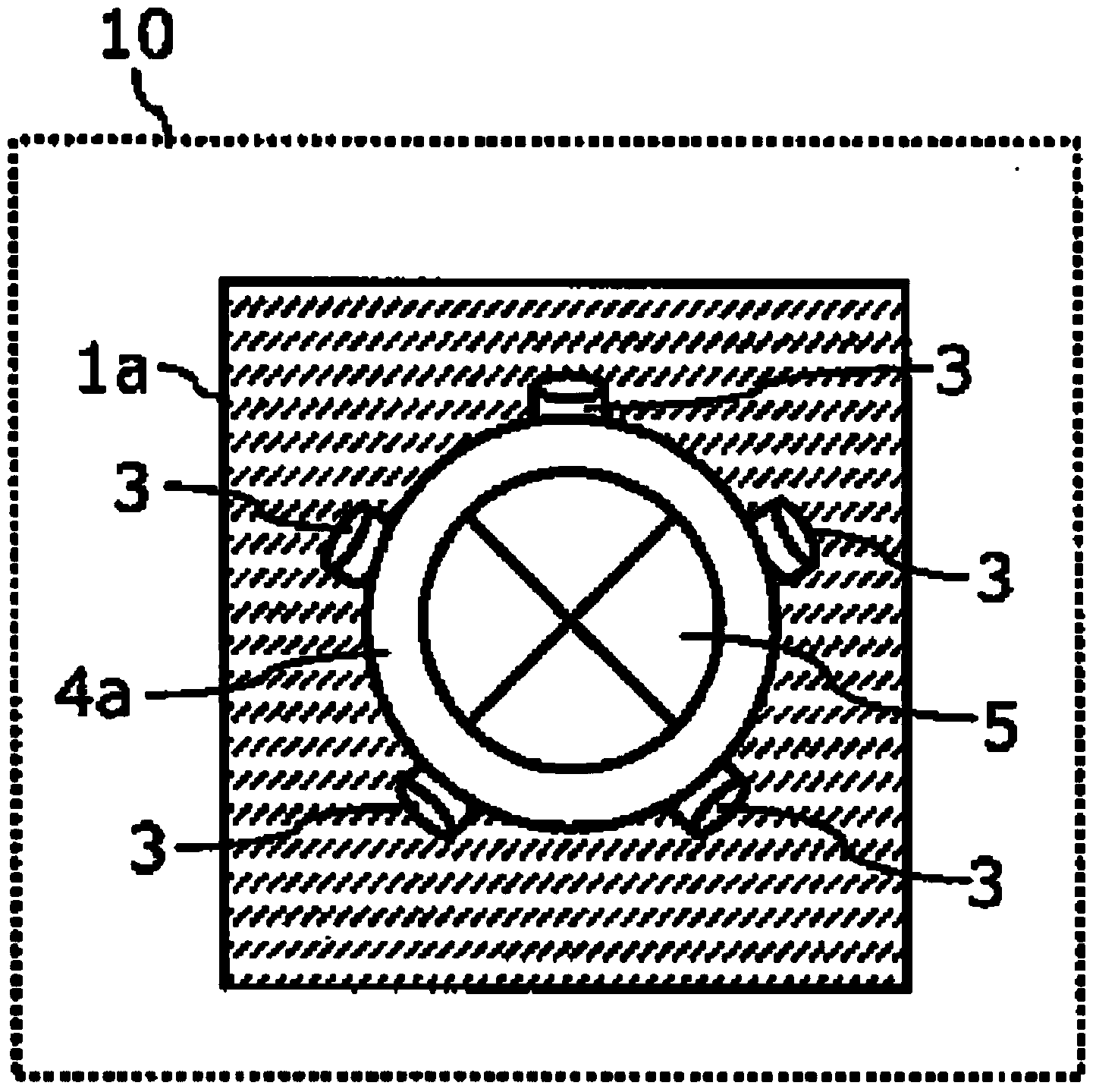 Electrically conductive pin connection