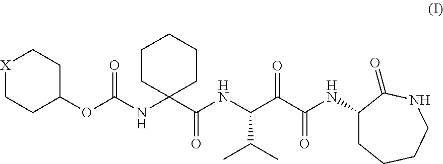 Α-oxoacyl amino-caprolactam derivative
