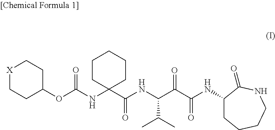 Α-oxoacyl amino-caprolactam derivative