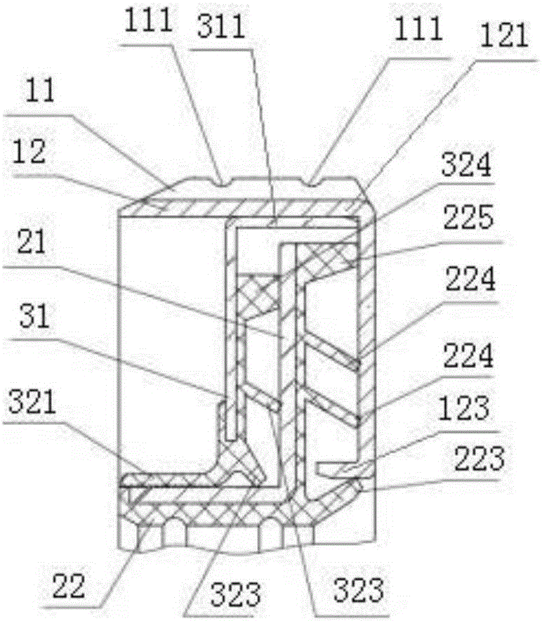 Sealing device for hub bearing unit of agricultural machine