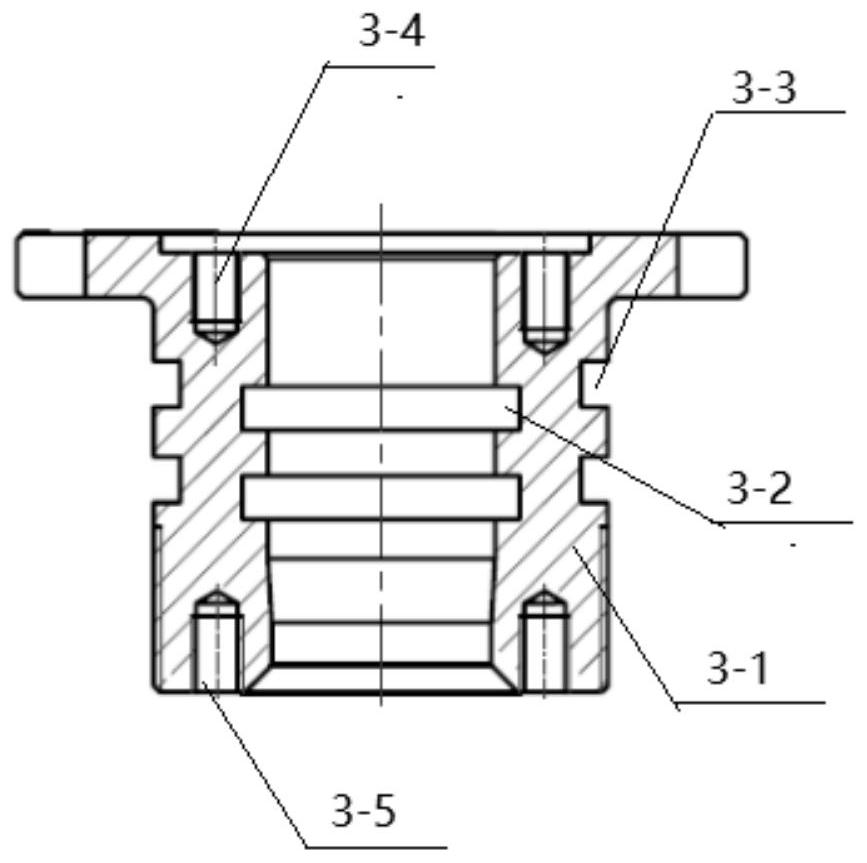 A wire high pressure sealing structure