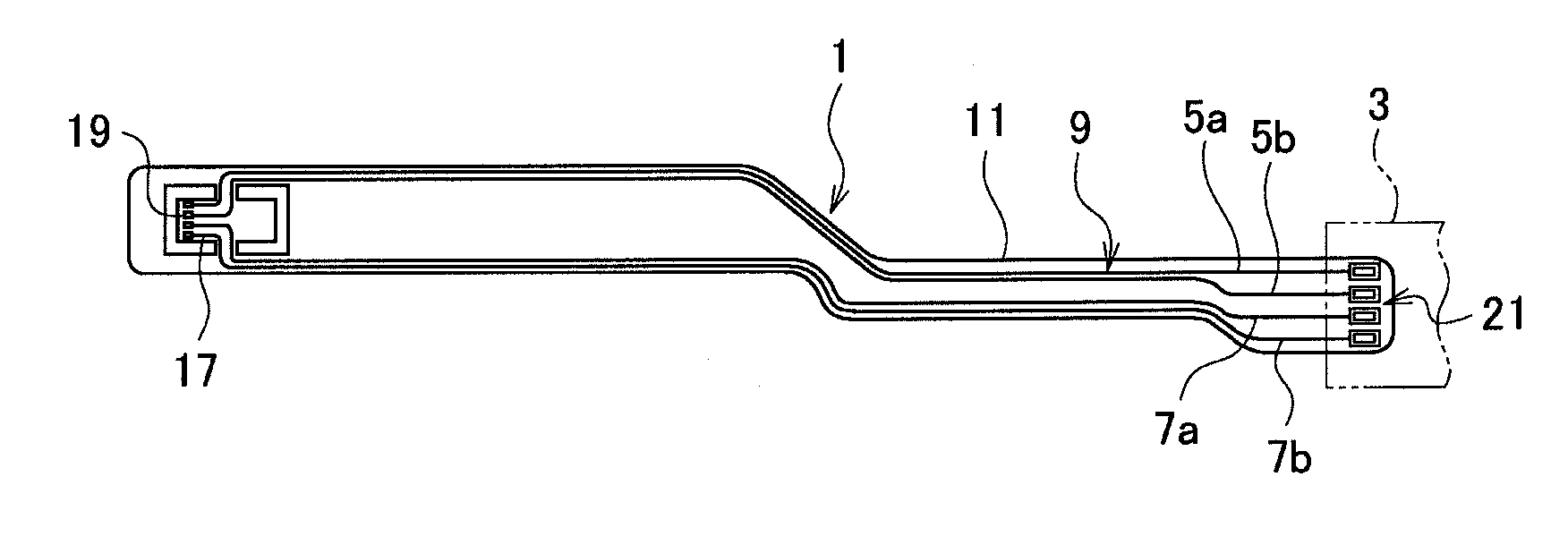 Wiring substrate with a torsion restrictor for a terminal