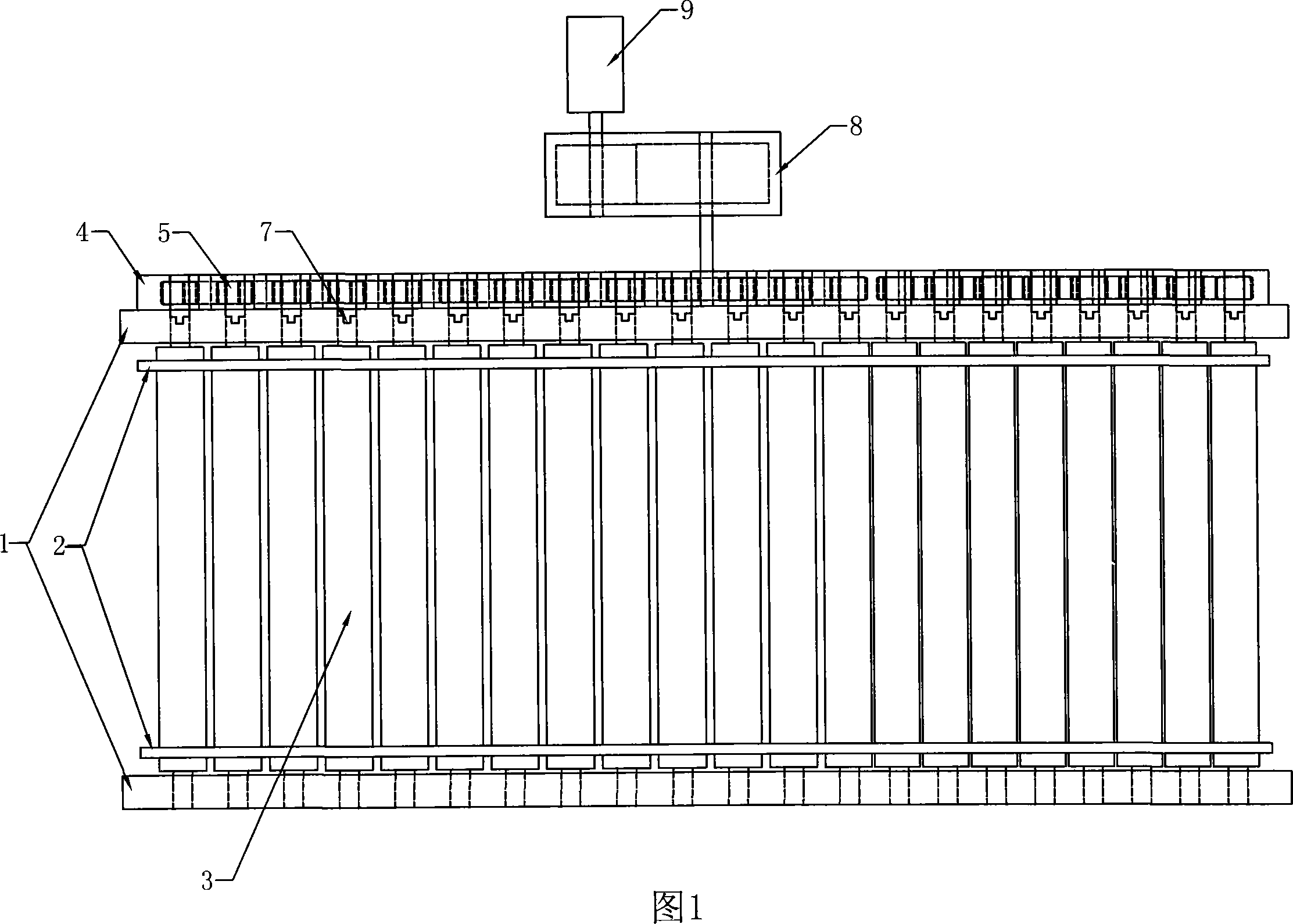 Slide roller sieve