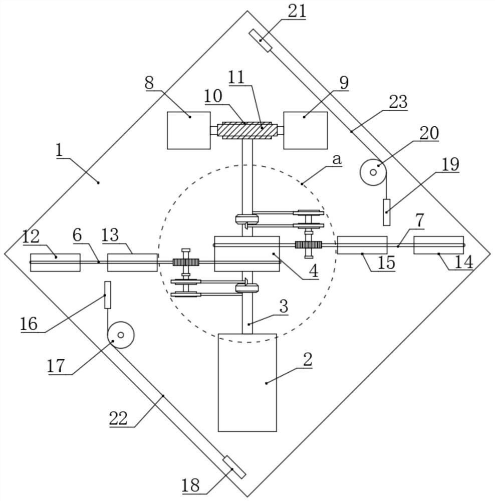 Counterweight opposite traction mechanism for elevator emergency rescue