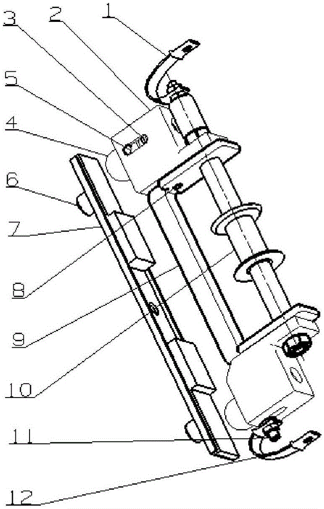 A telescopic contact assembly for a thyristor on-load tap changer
