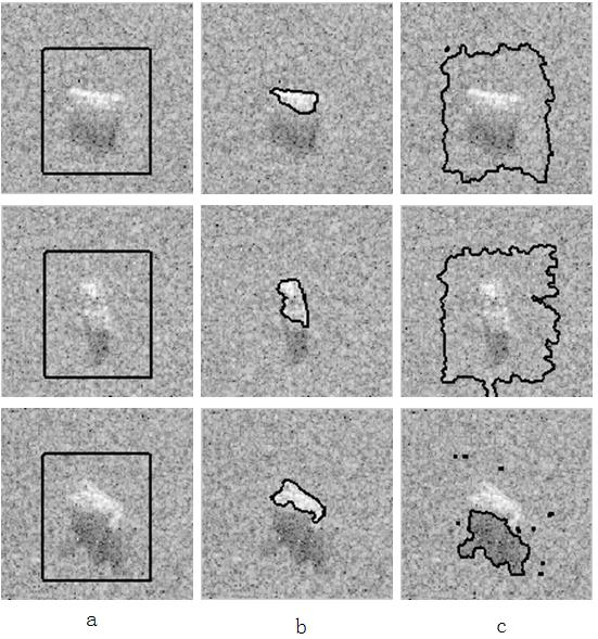 Active contour synthetic aperture radar (SAR) image segmentation method based on Fisher distribution