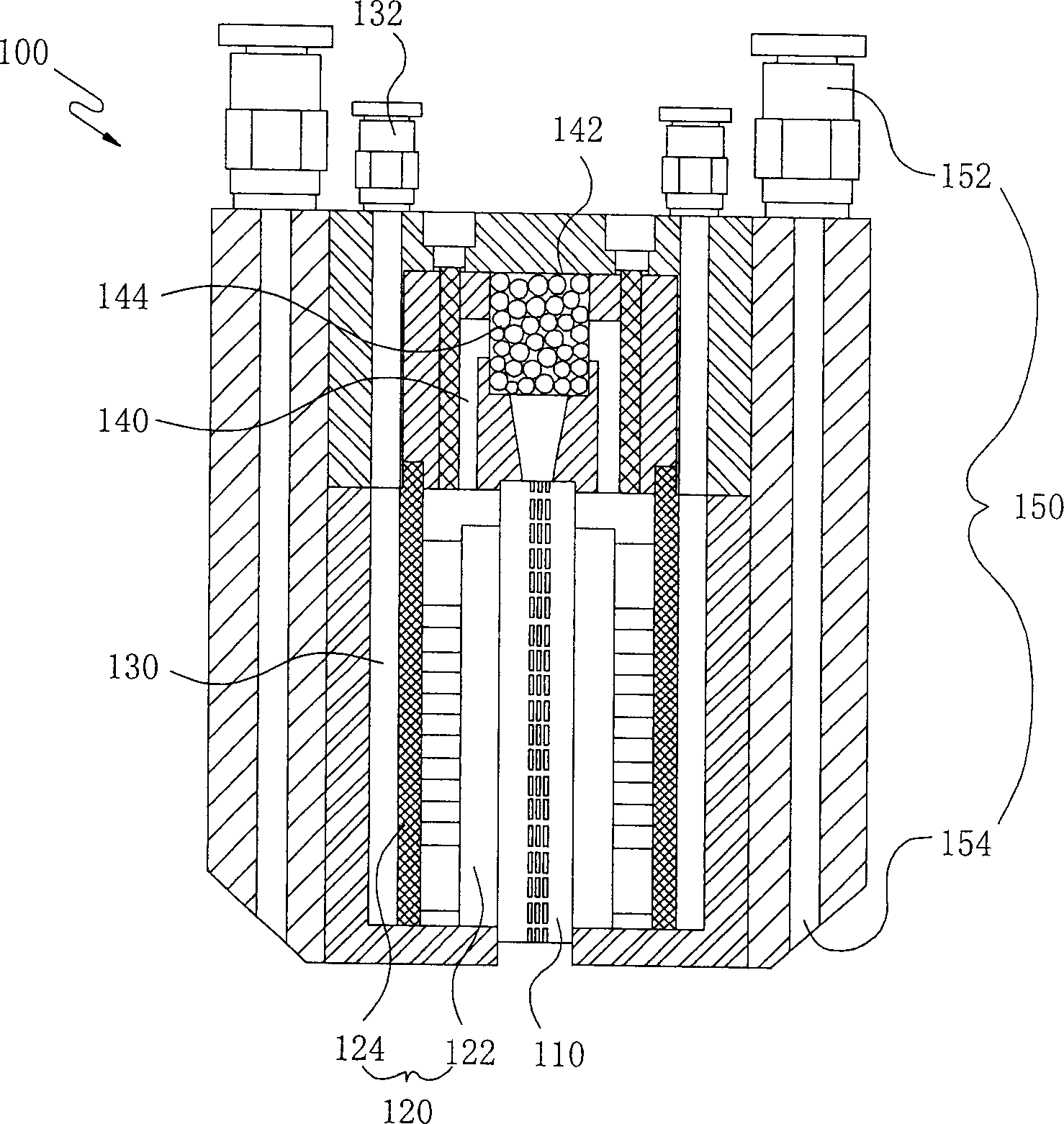 Plasma cleansing apparatus that eliminates organic and oxidative contaminant and may effectively dissipate heat and eliminate exhaust gas and integrated system for the same