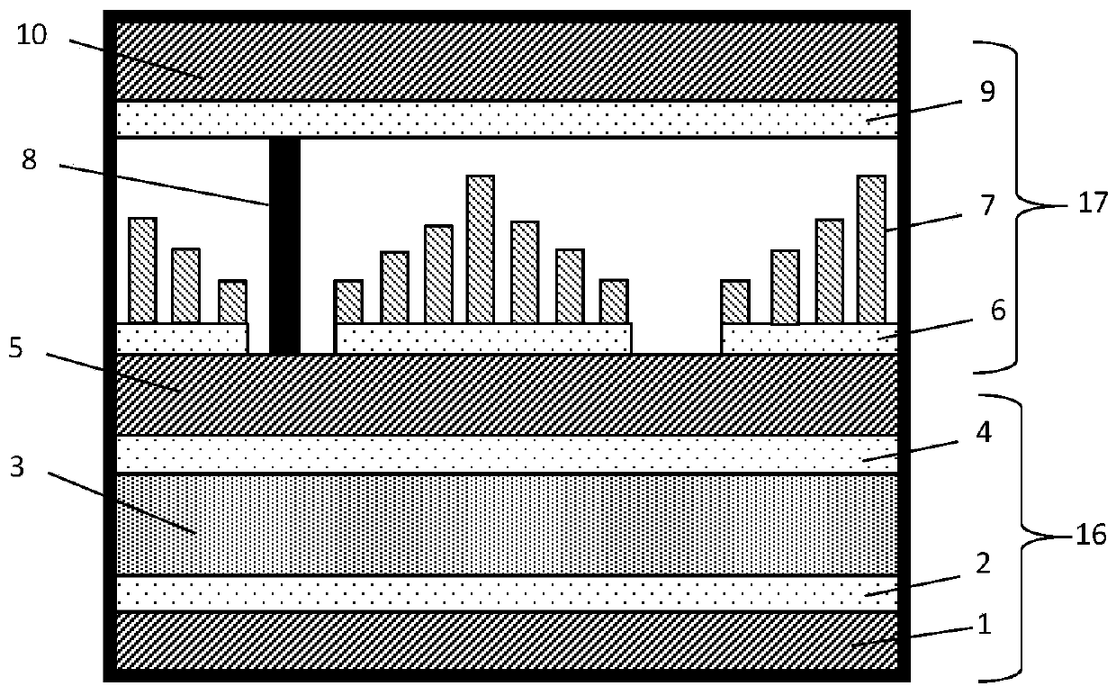 Film structure for realizing digitization of written information on cholesteric liquid crystal handwriting board