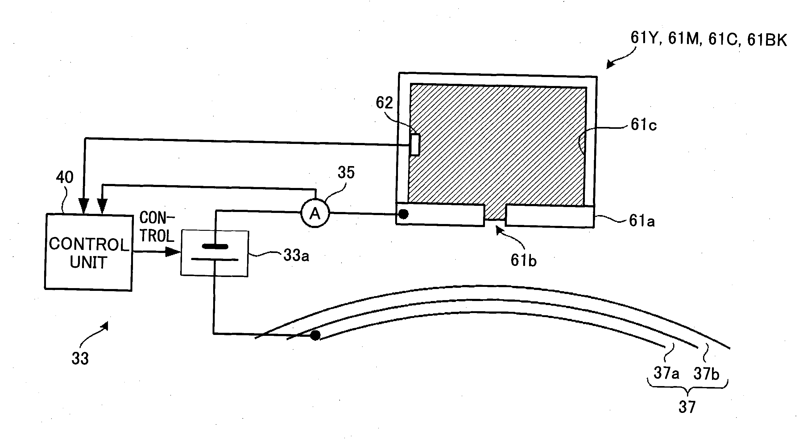 Image forming device, and image forming method