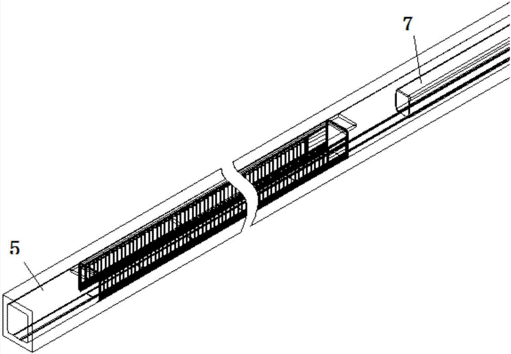 Air environment purification system for subway tunnel and running method thereof