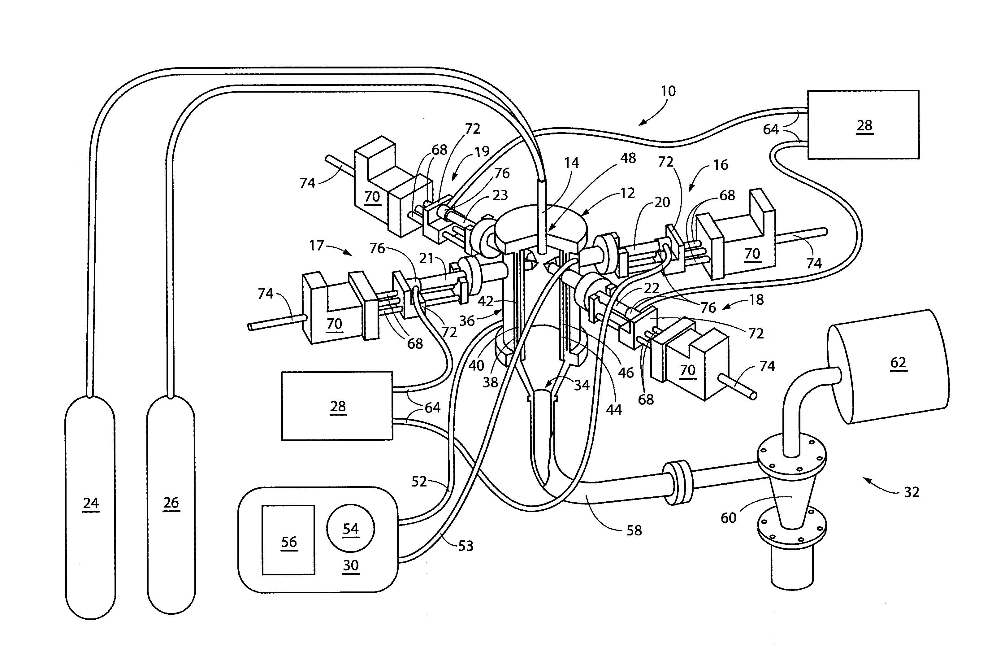 Combustion flame plasma hybrid reactor systems, chemical reactant sources and related methods