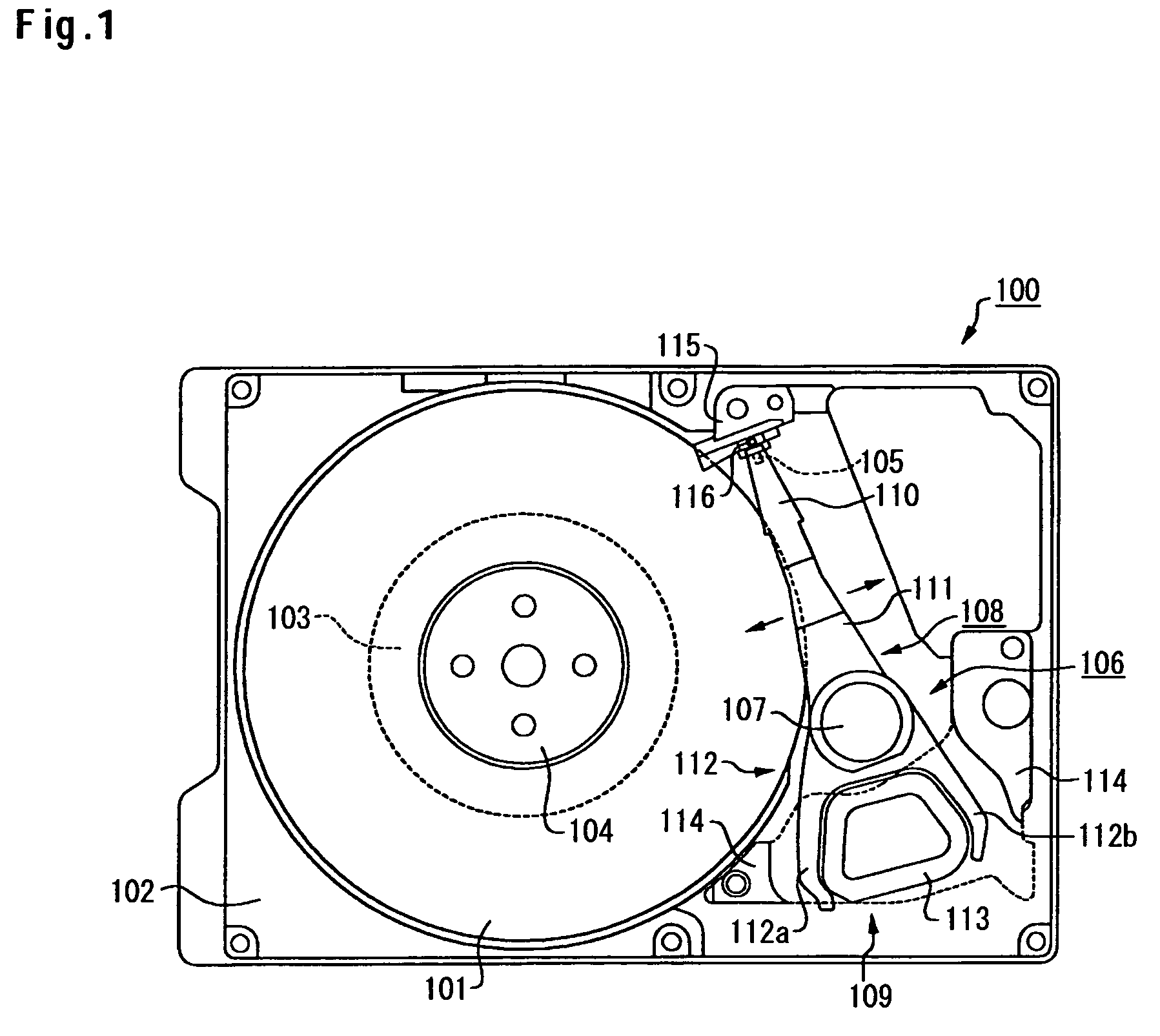 Suspension and limiter mechanism for a data storage device
