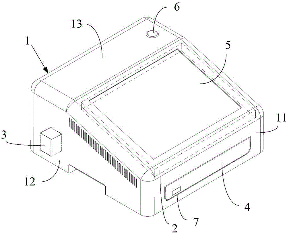 Colloidal gold detection method