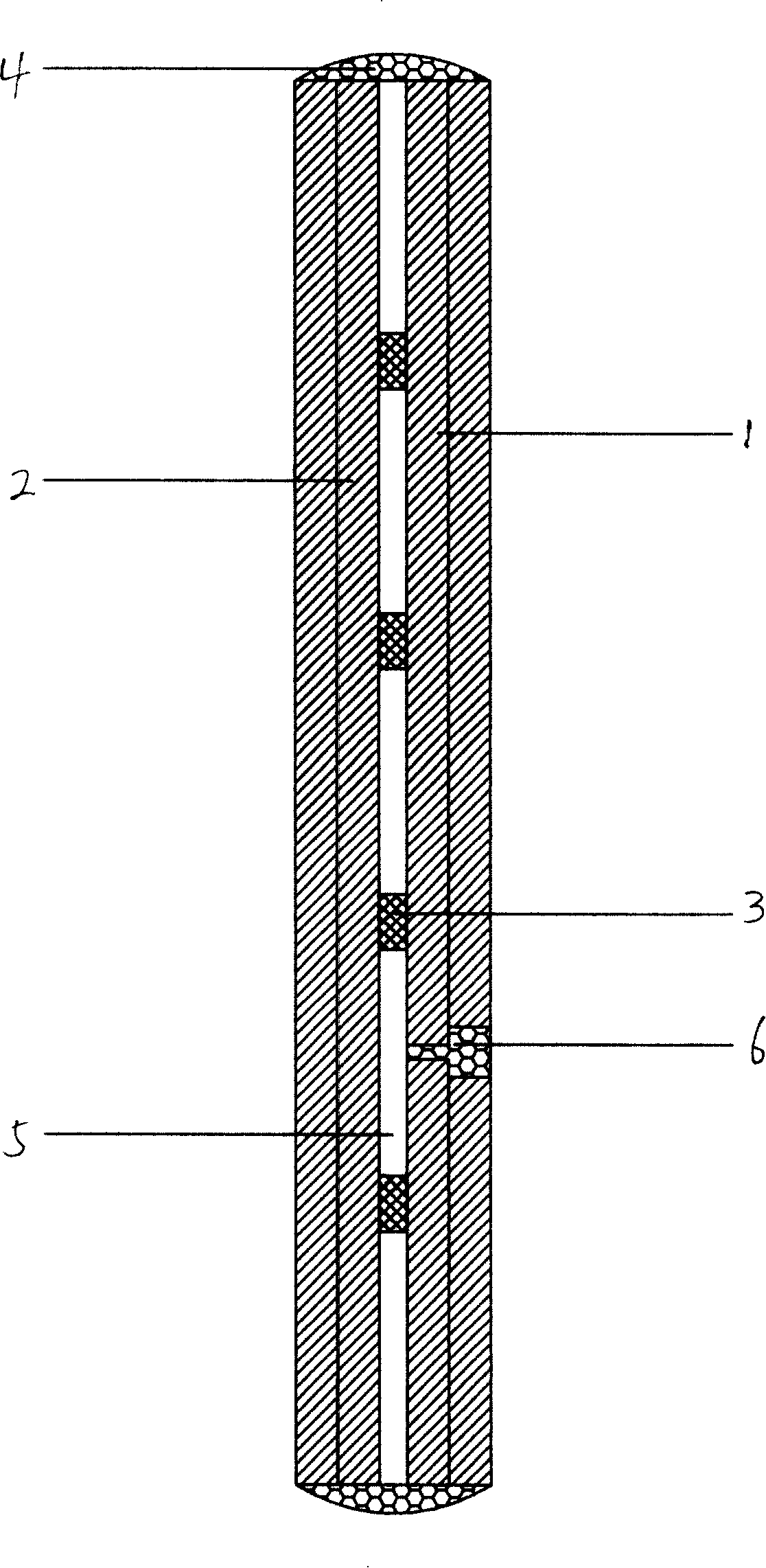 Laminated vacuum glass having high safety performance and manufacturing method thereof