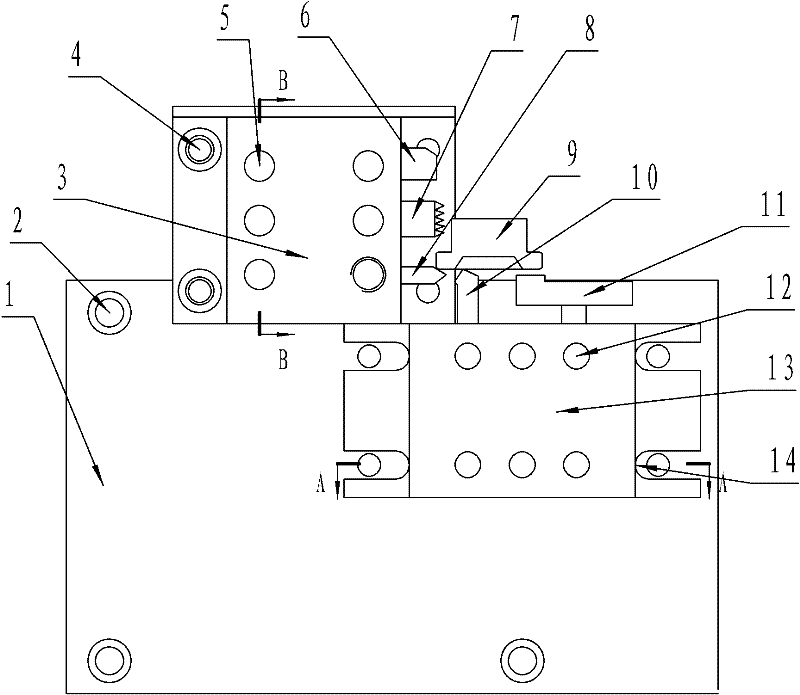 Cutter frame for machining large end of loose joint