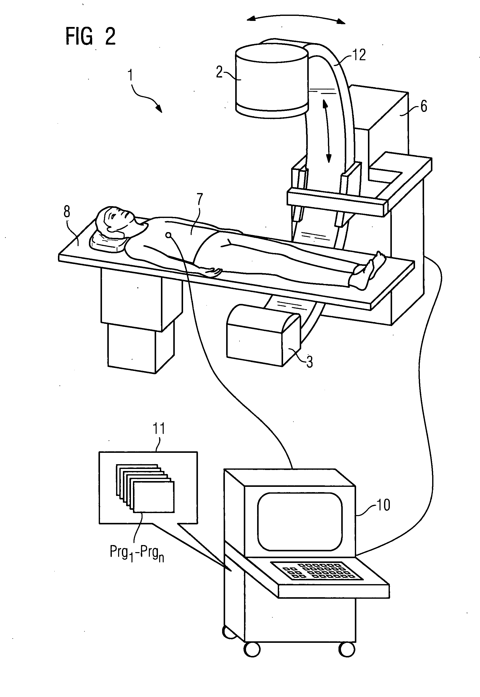 Method for generating tomographical recordings of a partially cyclically moving examination object