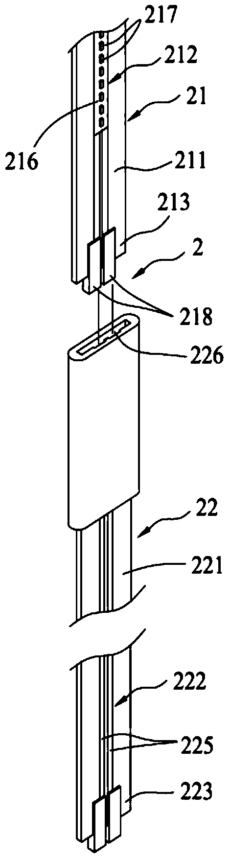 An elastic conductive device and a lamp using the same