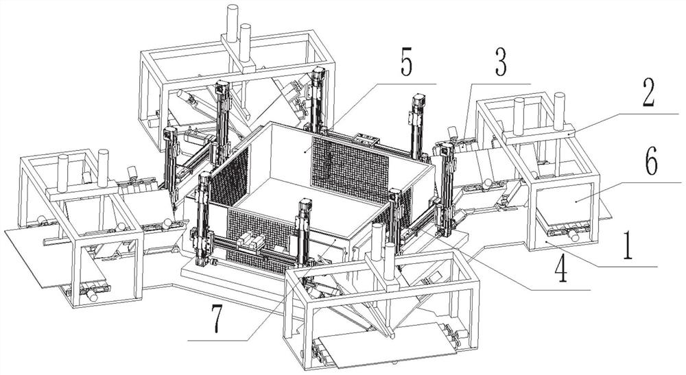 Automatic column skeleton production equipment