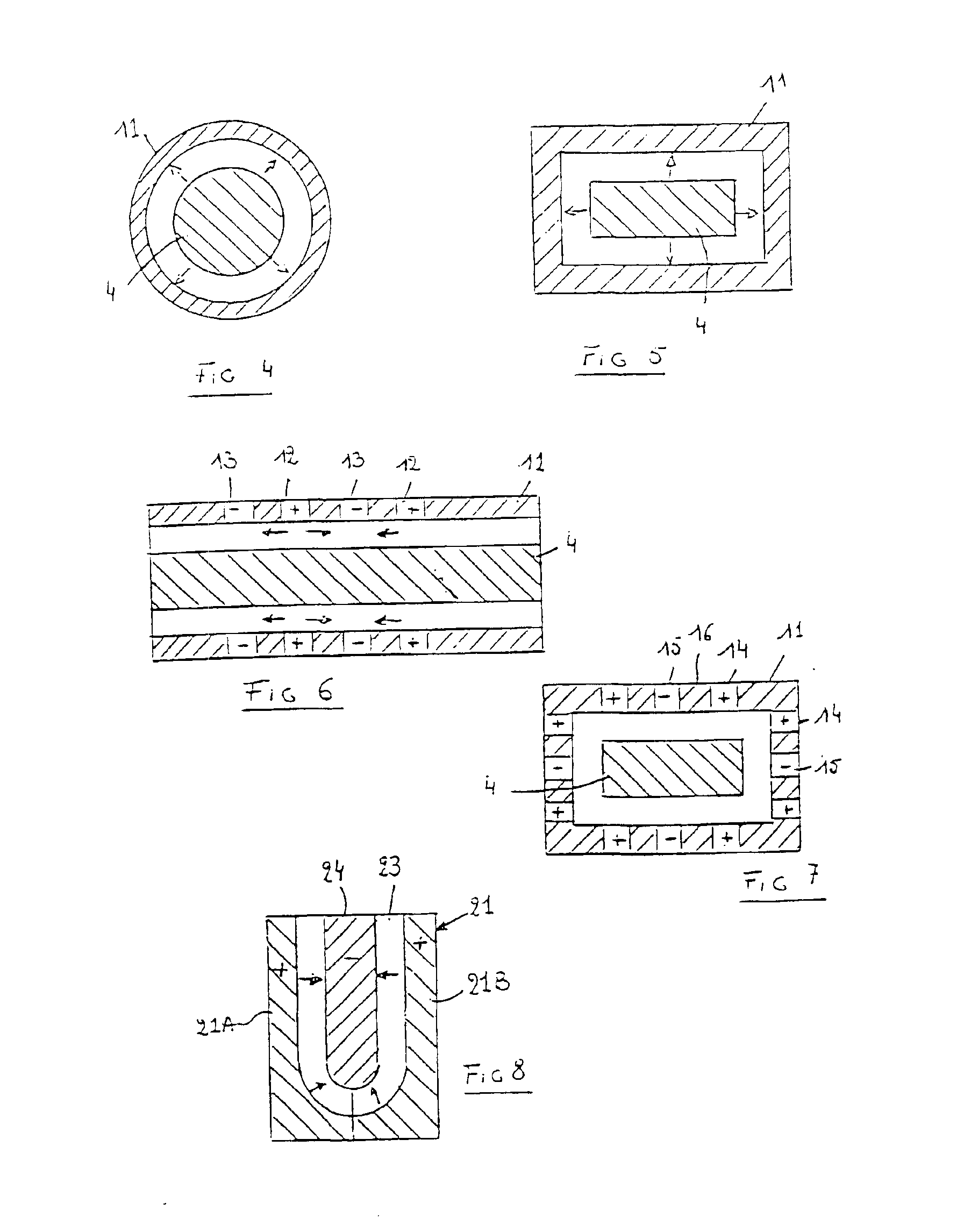 Method and device for transforming crystalline or semicrystalline polymers