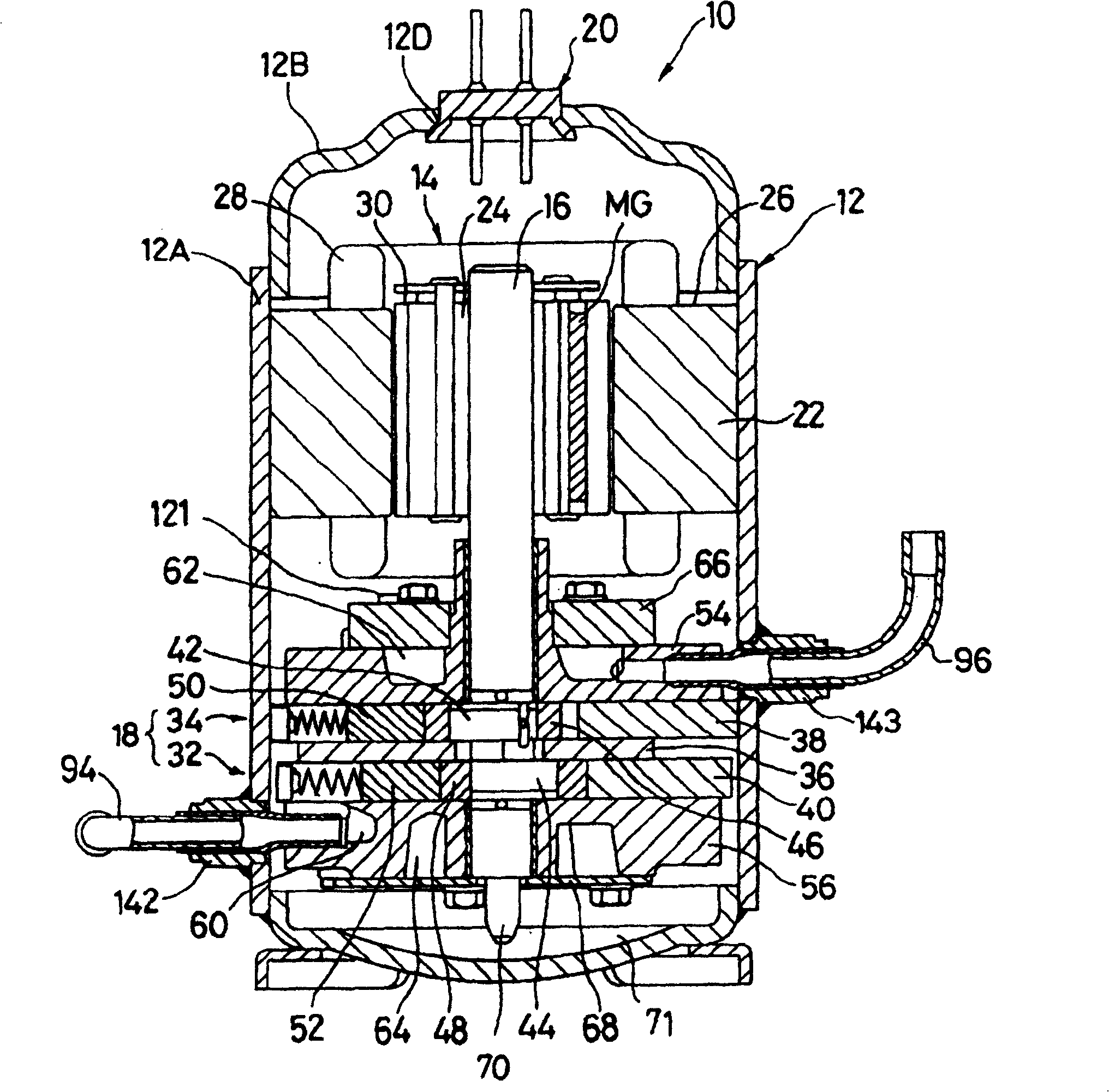 Trans-critical refrigerating unit