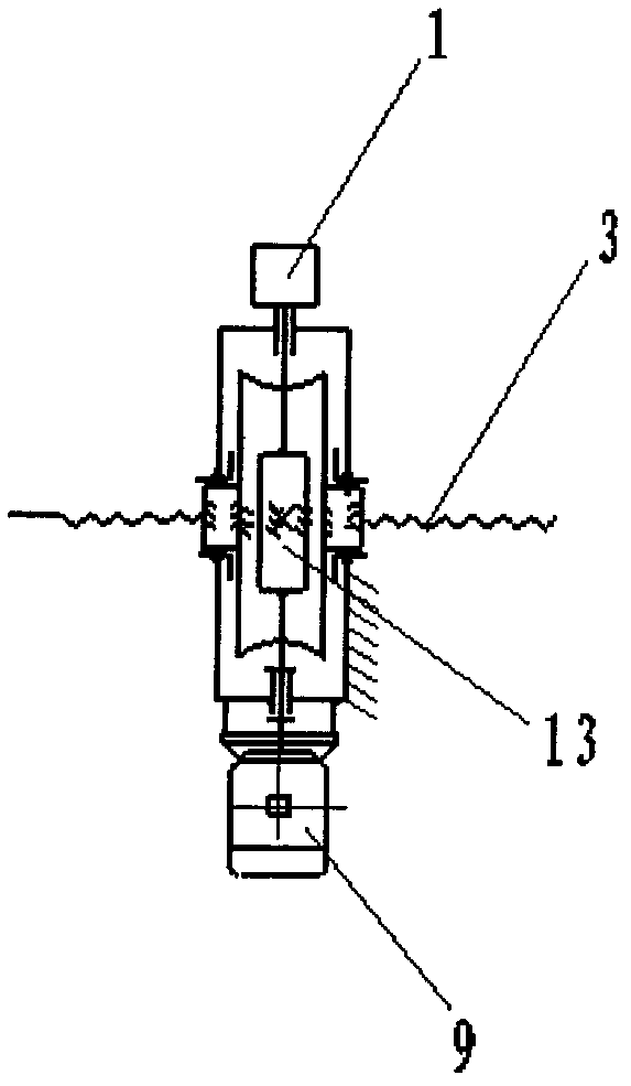 Automatic adjusting device for locations of balance blocks of petroleum pumping unit