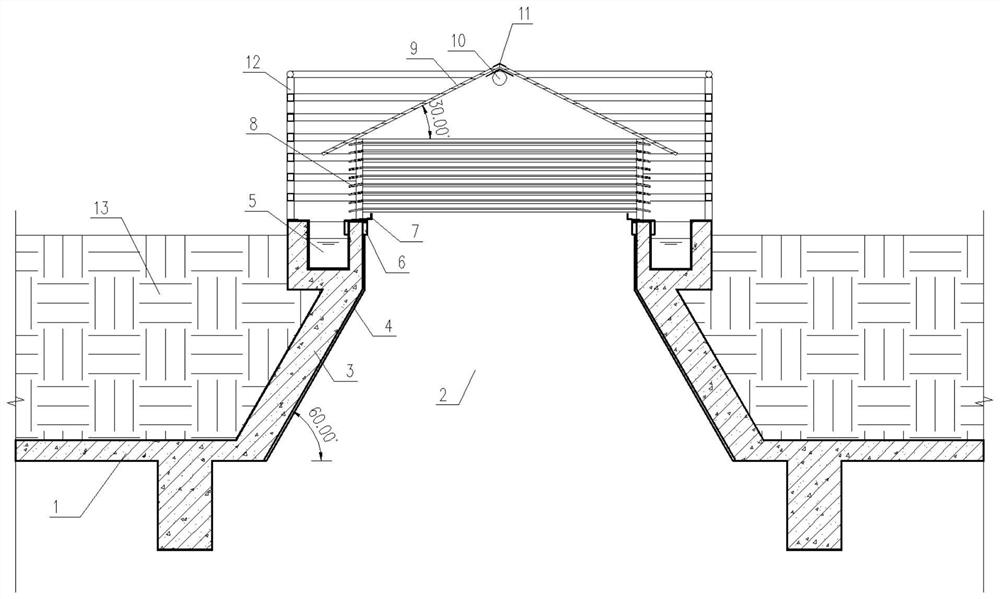 A prefabricated underground garage lighting and ventilation device and its calculation method