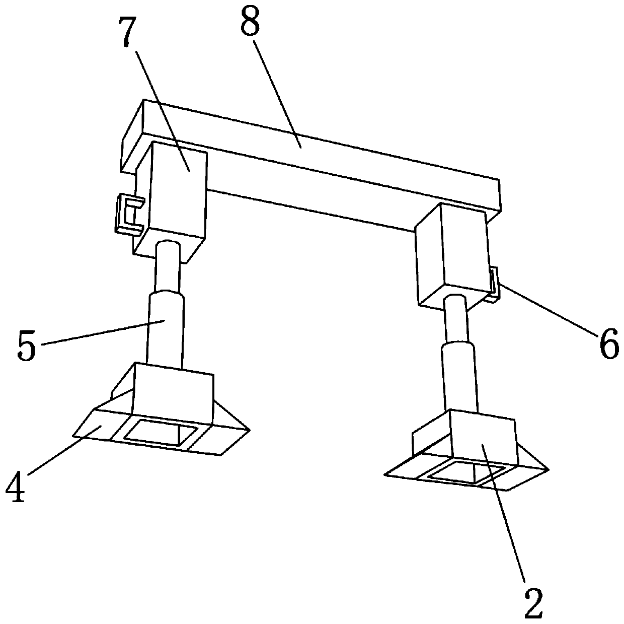 Planting device for fruit trees