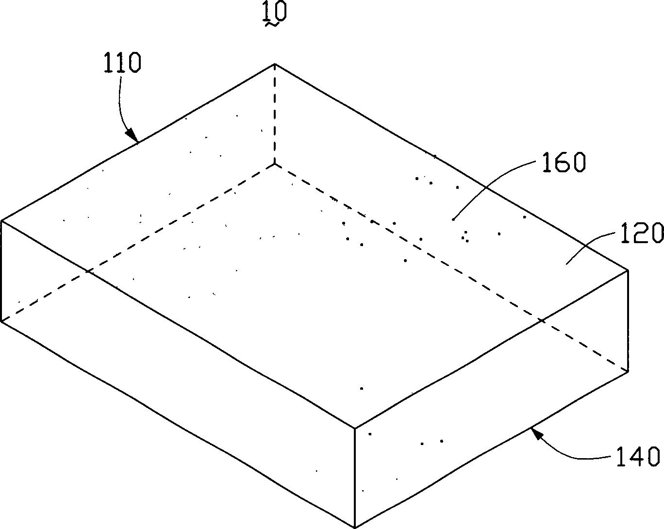 Method for mfg, ligth conducting plate