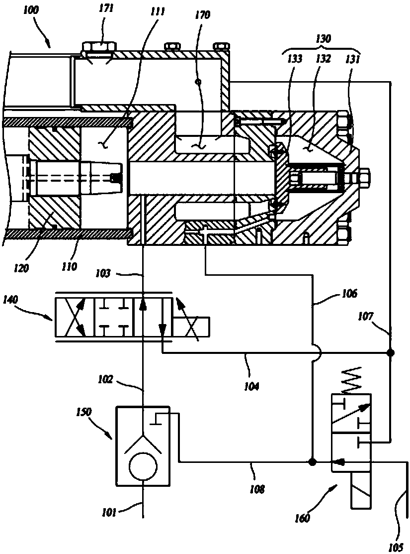 Monitoring block for real-time integrity evaluation during operation of power plant hydraulic actuator