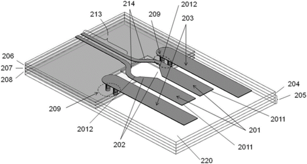 Edge fingers of multi-layer printed circuit board