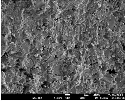 A kind of high beta phase dense silicon nitride ceramics and low temperature preparation method