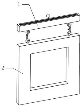 Wallboard lifting equipment used for green buildings