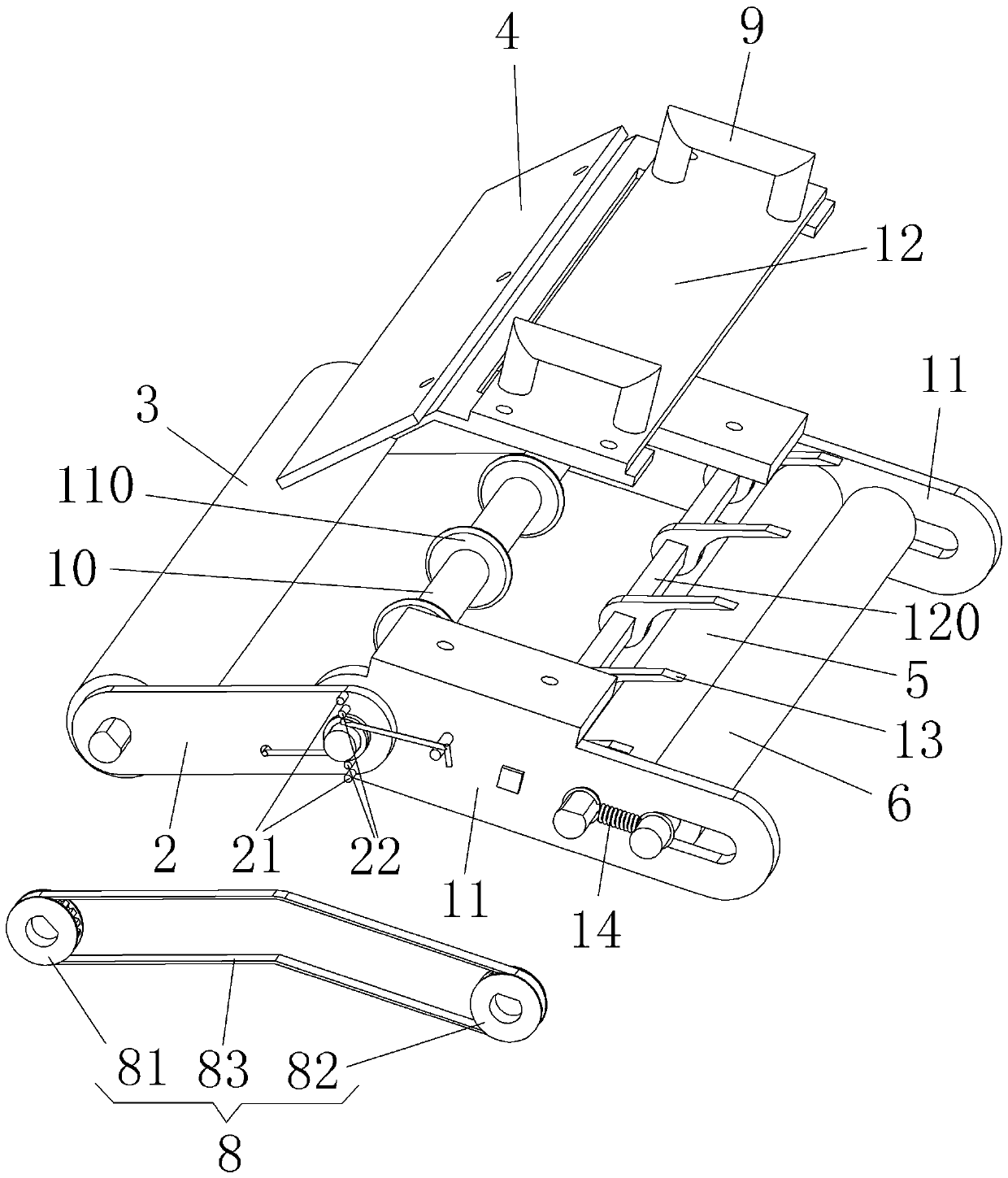 Auxiliary device for pasting wallpaper