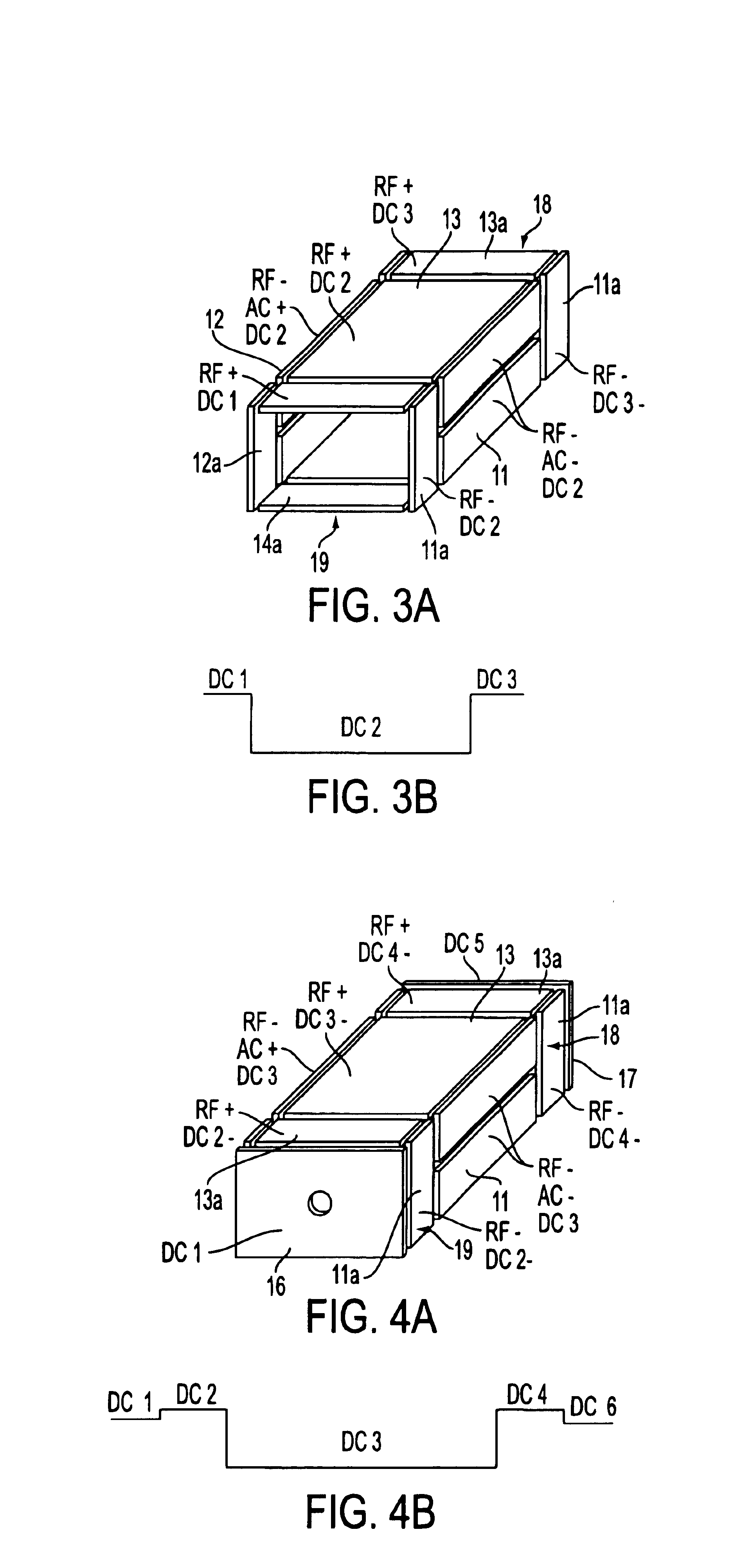 Rectilinear ion trap and mass analyzer system and method