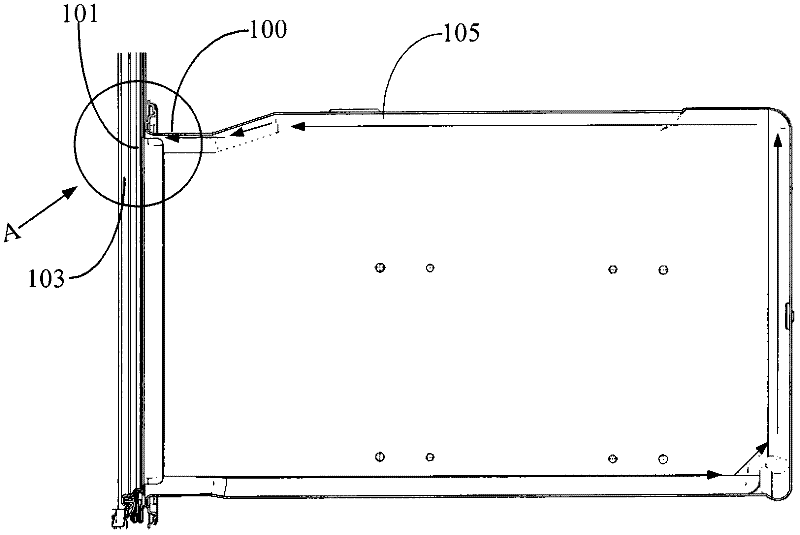 Refrigerating equipment and air guide component thereof